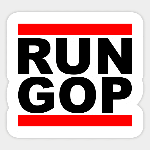 RUN GOP Sticker by Baggss